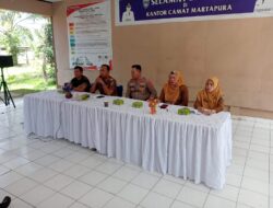 Camat Martapura Pimpinan Rapat Persiapan Peringatan HUT Kabupaten OKU Timur ke-21