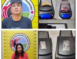 Pengedar Narkoba Terjaring, Pasangan di OKU Ditangkap dengan Sabu dan Ekstasi