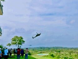 Kapolres OKU Hadiri Puncak Latgabma Super Garuda Shield 2025 di Martapura