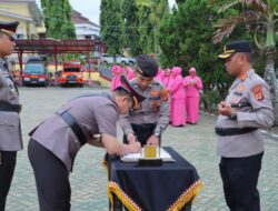 Penyegaran Total di Polres Tanggamus: Kapolres Pimpin Langsung Sertijab Lima Pimpinan