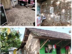 Rumah Memprihatinkan di Perbatasan Pekon Banjarsari-Sinar Banten Menanti Uluran Tangan