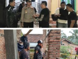 Tim Inafis Polres Tanggamus Olah TKP Dugaan Kasus Pembunuhan Pasutri di Pugung