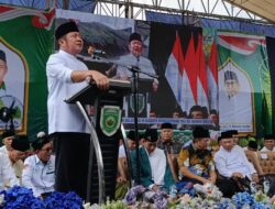 Ribuan Warga NU Padati OKU Timur, Gubernur Hadiri Pengajian Akbar Peringatan Satu Abad Organisasi