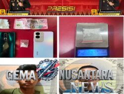 Sabu Dibuang di Depan Indomaret, Dua Tersangka Jaringan Narkoba Prabumulih Diamankan dalam Satu Operasi