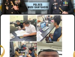 Tiga Pengguna Sabu di Musi Banyuasin Direhabilitasi, Polres Muba Terapkan Keadilan Restoratif