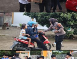 Polres Tanggamus Jalin Silaturahmi dengan Mahasiswa Lewat Bagi Takjil dan Buka Puasa Bersama