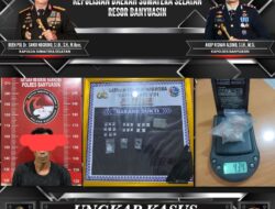 Informasi Warga Berbuah Hasil, 20 Paket Sabu Disita di Desa Teluk Betung