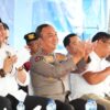 Simbol Kebersamaan May Day 2026, Polri dan Buruh Potong Tumpeng Bersama