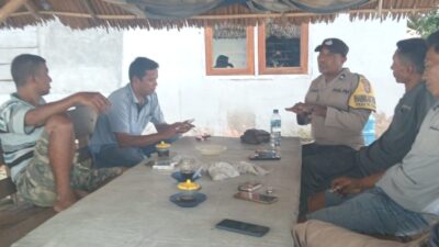 Bhabinkamtibmas Sambang Warga, Wujud Polri Presisi Jaga Keamanan Desa dari Narkoba