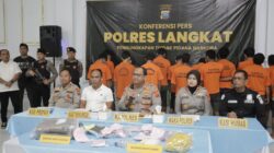Operasi Antik Toba 2026, Kapolres Langkat Amankan 35 Pengedar dan Pengguna Narkoba