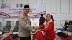 Kapolres Langkat Pimpin Donor Darah Hari Bhayangkara ke-80, Wujud Kepedulian Polri untuk Masyarakat