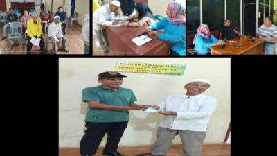 Pemerintah Desa Secanggang Komitmen Sejahterakan sebanyak 26 Lansia Lewat Penyaluran Bantuan Dana Desa Saptu 13 – 6 2026