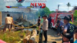 Korsleting Listrik Ludeskan Rumah Panggung di Lengkiti, Kerugian Capai Rp50 Juta